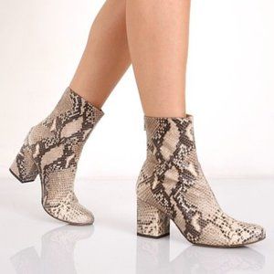 Free People Cecile snake leather Portugal- worn once